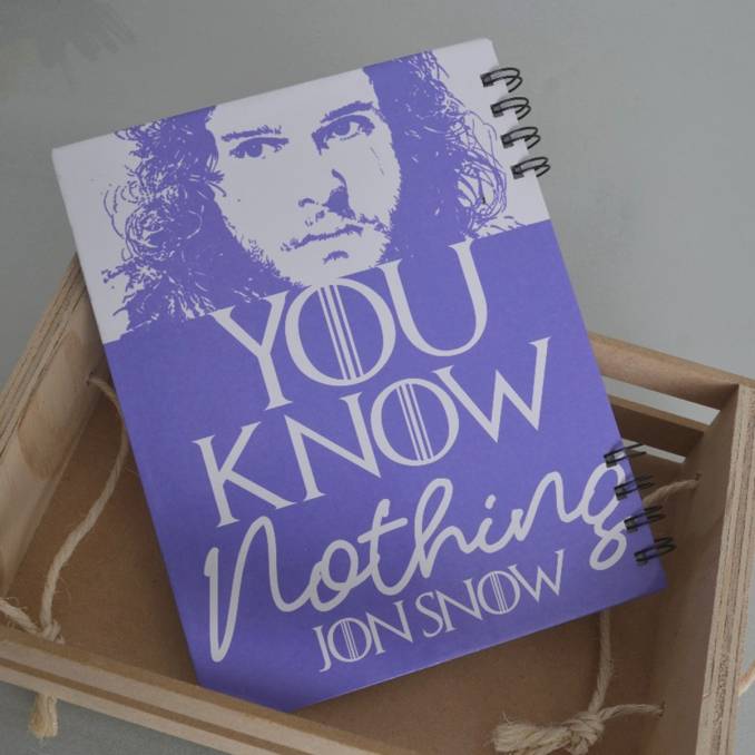 Cuaderno - You Know Nothing