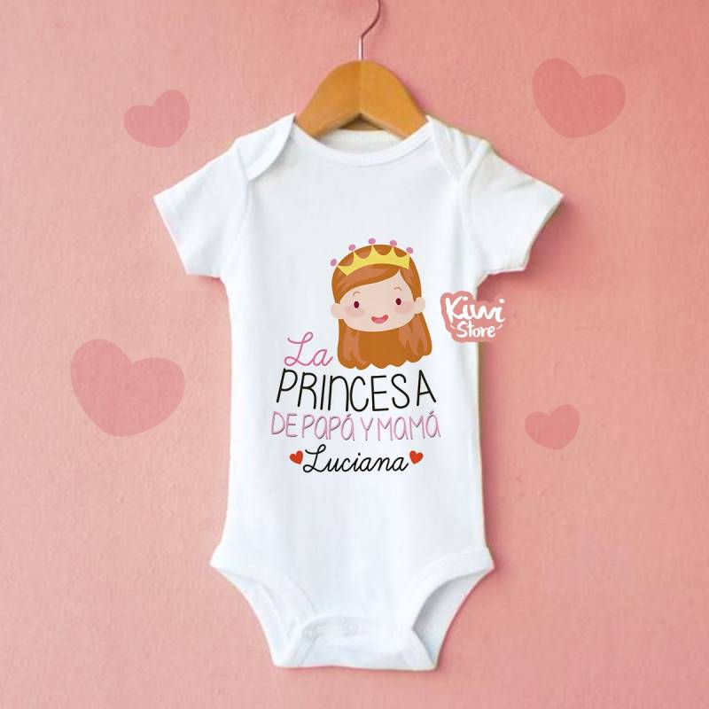 Mameluco personalizado de papá y mamá