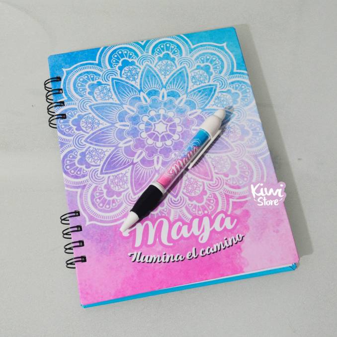 Cuaderno - Mandalas Azul