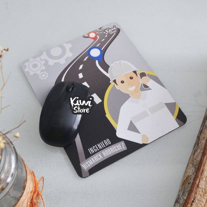 Mouse Pad - Ingeniero Gris