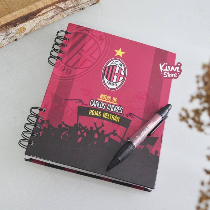 Cuaderno - Hincha del Milan