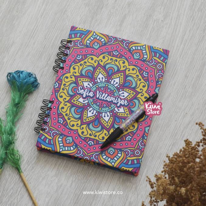 Cuaderno - Mandala de Colores