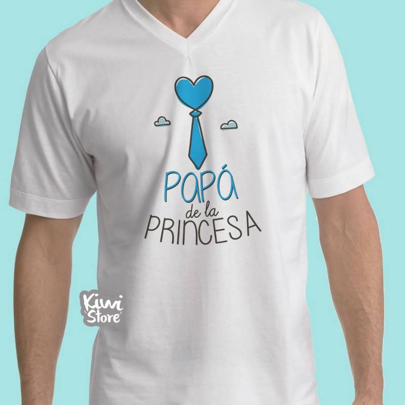 Camisa para papá - Camiseta personalizada diseño Papá la princesa