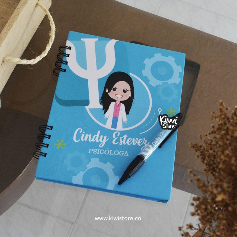 Agenda personalizada diseño la mejor psicóloga Agenda personalizada diseño la mejor psicóloga