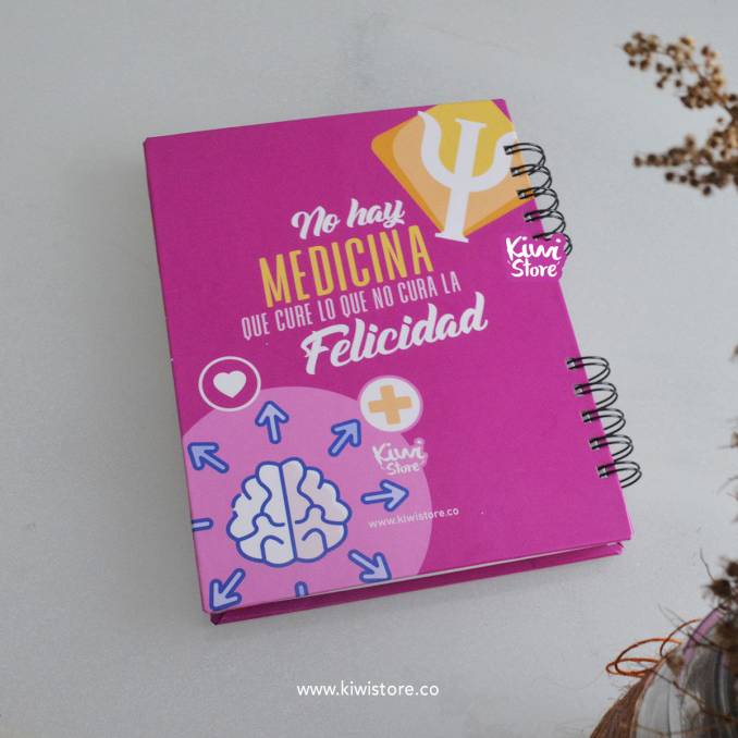 Cuaderno - Psicóloga Fuscia