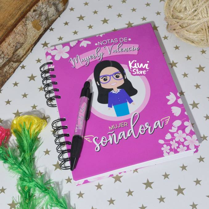 Cuaderno - Mujer Soñadora