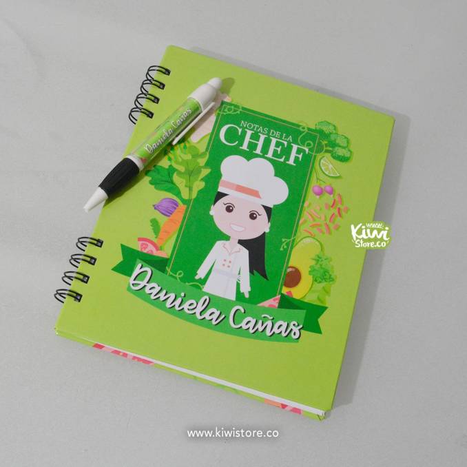 Cuaderno - Notas de la Chef