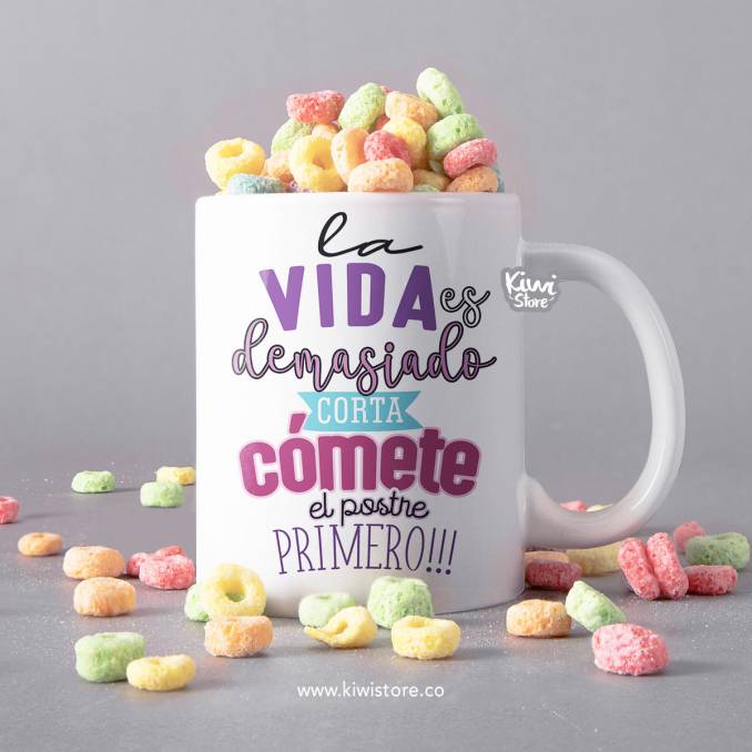 Mug - Cómete el postre primero