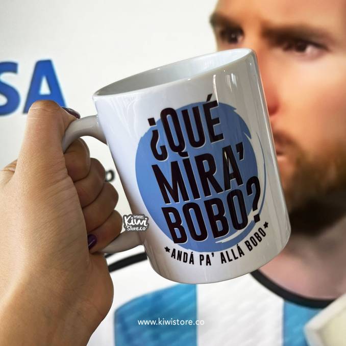 Mug Que mira bobo Messi