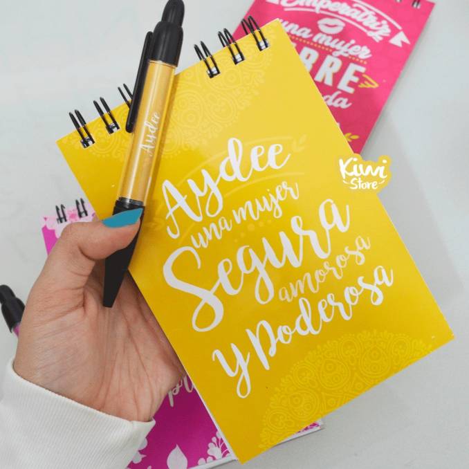 Libreta - Mujer segura,...